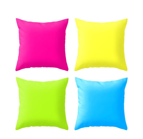Neon Accent Pillows