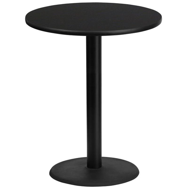 Black Laminate Cocktail Table