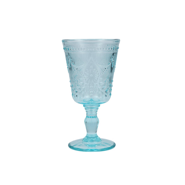 Debutant Blue Goblet 10oz Glass