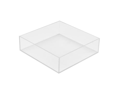 24" Square Acrylic Cake Stand