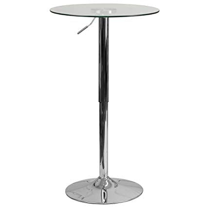 Glass Top 24" Cocktail Table
