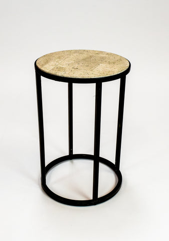 Slate End Table