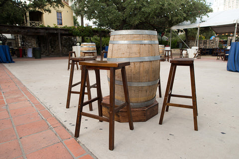 Barrel Cocktail Table